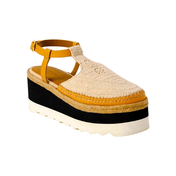 Free People Shoes - NIB SZ 6.5 Free People ‘Morning in Mykonos’
Platform Wedge in “Vachetta multi”💕